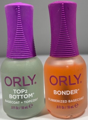(NO BOX) ORLY Basecoat, 0.6 oz. - Bonder OR Top2Bottom - CHOOSE ITEM!