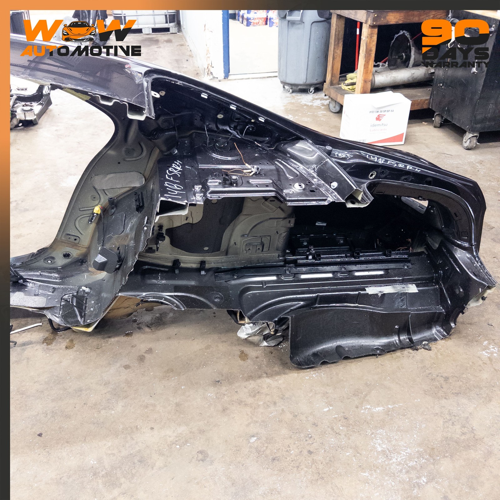 14-19 BENTLEY FLYING SPUR REAR RIGHT QUARTER PANEL BODY STRUCTURAL METAL CUT OEM