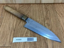 RARE Japanese Chef's Kitchen Knife DEBA Vintage hocho from Japan 147/292mm AA885