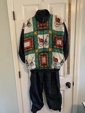 vintage wind suit Medium