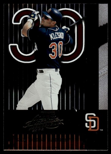 2002 Playoff Absolute Memorabilia Ryan Klesko #121 card