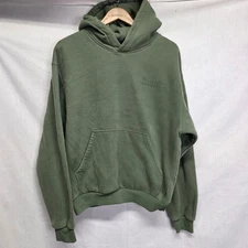 Comfrt Hoodie Sweatshirt Small Green Signature Fit Oversized Soft Fleece