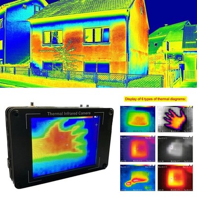 3.2'' LCD Infrared Thermal Imager Sensor IR Thermometer Thermal Imaging Camera