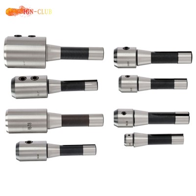 8 Pack Precision End Mill Tool Holder Set for R8 Milling Machine 202-5310