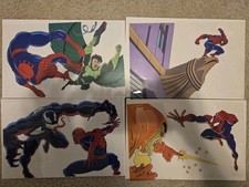 (4) 1994 Spider-Man Animated Series Original ...