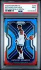 2020 PANINI PRIZM RED/WHITE/BLUE PRIZM #258 ANTHONY EDWARDS ROOKIE RC PSA 9