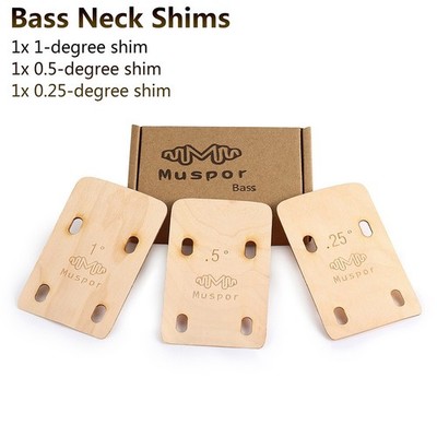 Passt perfekt zu Ihrem Hals Ferse mit Ahornplatte E-Bass Hals Shims