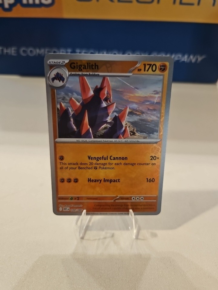 Gigalith 048/086 Sv: White Flare Reverse Holo