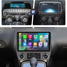 9 For Chevrolet Camaro 2010-2015 Ss Lt Carplay Android 15 Car Radio Stereo Cam