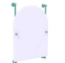 Allied Brass CC-27-94-SFG CarolinaCrystal Collection Arched Top Frameless Mirror