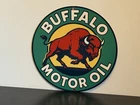 Buffalo Motor  Oil Gasoline   Vintage  Style Metal Sign HI GLOSS!!