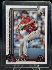 Cristian Mena 2025 Topps Series One #120 Arizona Diamondbacks (RC)
