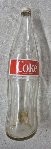 Coke FLASCHE 1 Liter Alt, LEERFLASCHE - Bild 1 von 5
