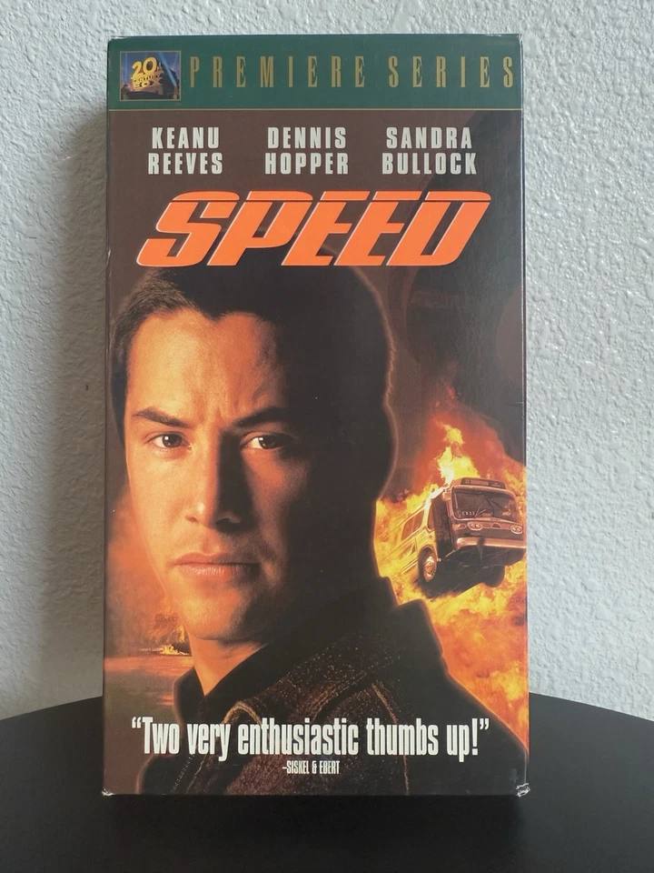 Speed VHS 1994 & Speed 2 - RARE Premiere Series Set Keanu Reeves - Image 3 of 4
