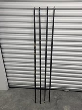 Lot of 4 ProForce Dragon Bo Staff 60" Black Gold Martial Arts Karate 5 Ft