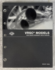 2006 HARLEY DAVIDSON PARTS CATALOG VRSC MODELS 99457-06A