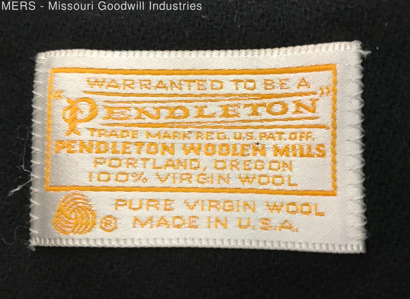 Pendleton Blazer Black Solid Double Breasted Wool… - image 3