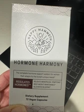 NIB Happy Mammoth Hormone Harmony Balancing Menopause Weight Bloating Pain