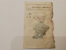 TIMBRE ANCIEN RARE Porto-Rico 1896 99