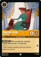Disney Lorcana TCG Reign of Jafar - Darling Dear - Beloved Wife 16/204 FOIL