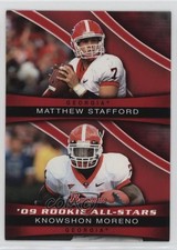 2009 Bowman Draft Picks Matthew Stafford Knowshon Moreno #ASC2 0ot5