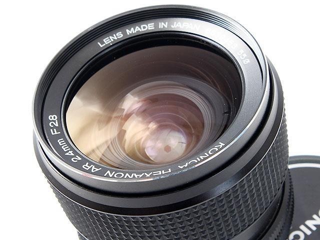 Konica Hexanon AR 24mm F2.8 MF Wide Angle Prime Lens Excellent