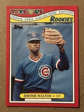 1990 Topps Toys R Us Rookies Baseball Card Jerome Walton Chicago Cubs #29