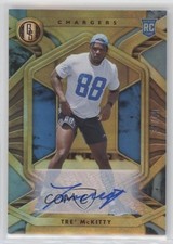 2021 Panini Gold Standard Rookies Platinum 36/49 Tre' McKitty #200 Auto 9r9