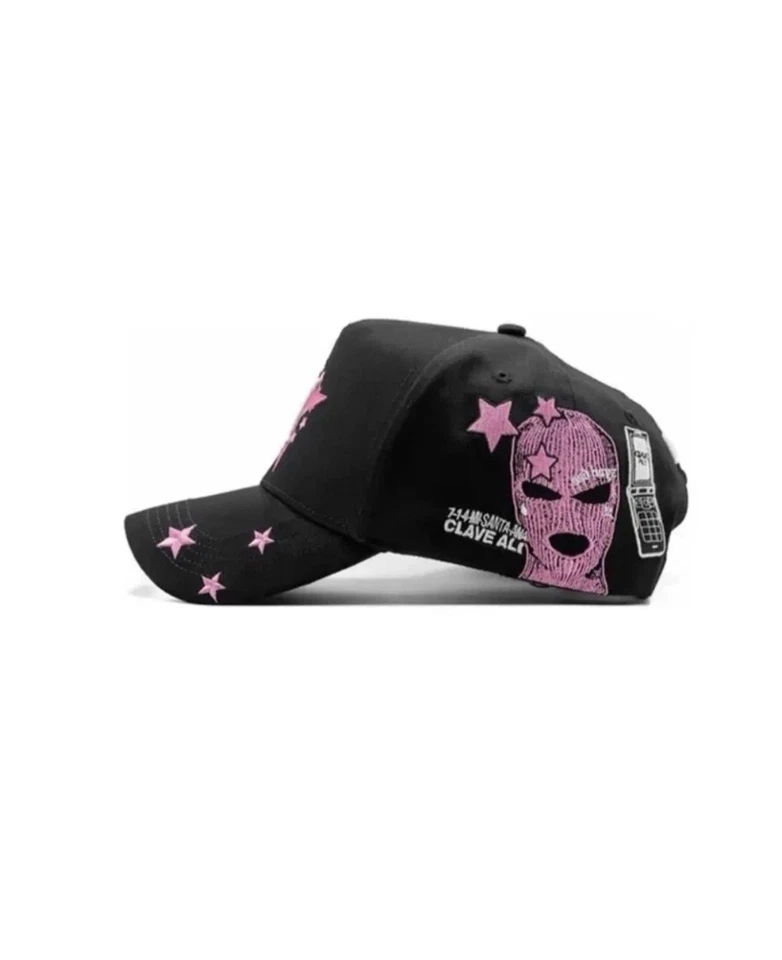 Dandy Hats x Sad Boyz Junior H clave Ali colab black and pink - Image 2 of 4
