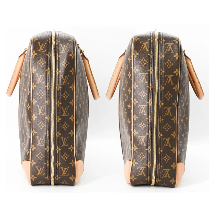 Louis Vuitton Sirius 55 Garment Case Boston Monogram Canvas Leather Brown M41404 image 3