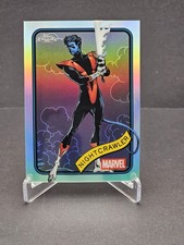2025 Topps Chrome Marvel - NIGHTCRAWLER Silver Refractor #178