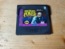 Poker Face Paul's Poker Sega Game Gear, 1994 Tested Works