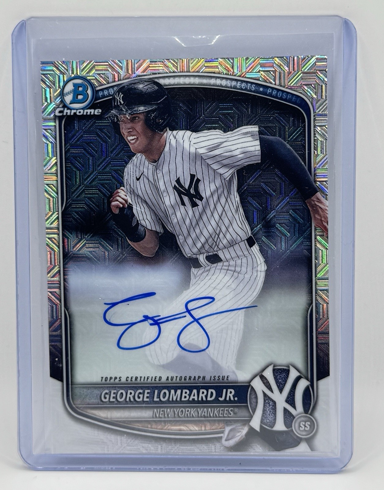 2025 Bowman - Chrome Prospect Mega Box Autographs George Lombard Jr. #BMA-GL...