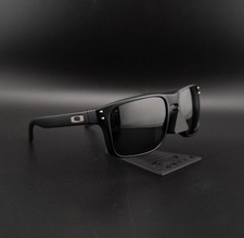 Oakley Holbrook Sunglasses Matte Black with Silver Logo