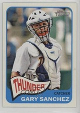 2014 Topps Heritage Minor League Edition Gary Sanchez (White Catcher's Gear) l5x