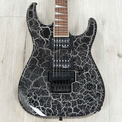Jackson X Series Soloist SLX DX Crackle Guitar, Silver Mercury