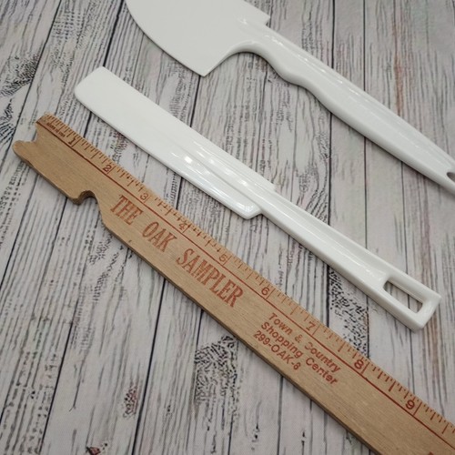 Cuisinart Spatula DLC-650 & Small Hard Plastic Processor Bowl Scraper Mixed Lot - Picture 8 of 22