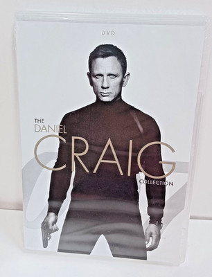 James Bond 007 The Daniel Craig DVD 4-Movie Collection Skyfall Spectre + 2 More
