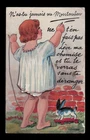 Cap Montauban "Lift My Shirt..." Multi-View System Card - Written...