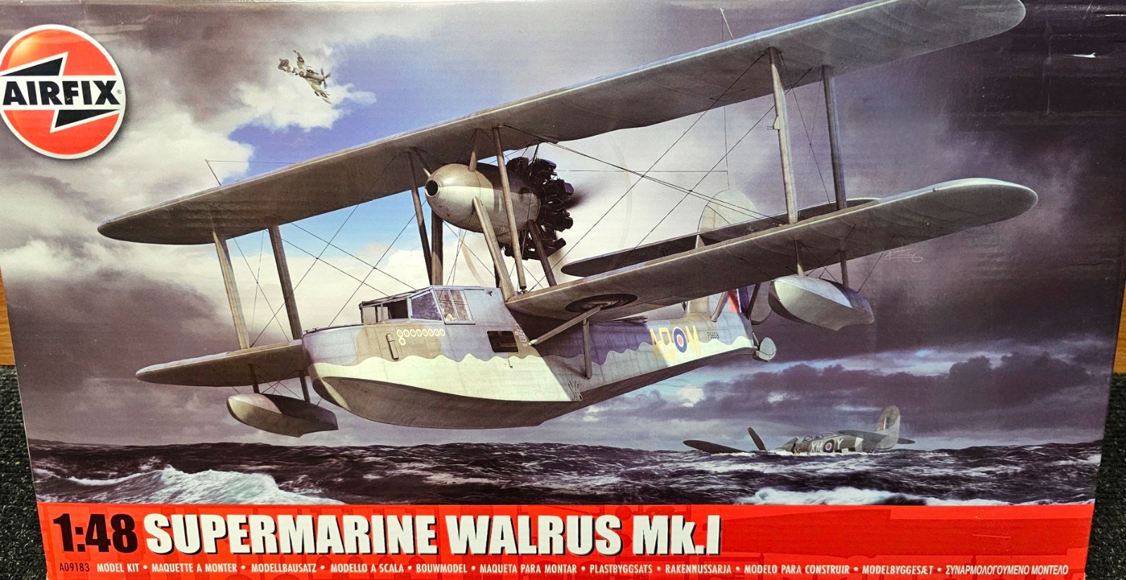 1/48 SUPERMARINE WALRUS MK.I (PLASTIC KIT) A09183 - Image 8