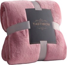 Large Flannel Fleece Throw Blanket, 50 70 Inch - Cozy Lightweight Thick Blanket