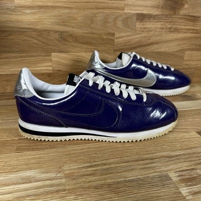 Nike Cortez 72 Basic Premium QS Lila Weiß 819721-500 Herren Größe UK 6 US 7 Selten