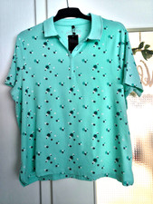 Damenshirt, NEU, Größe XL, Bexleys Woman, grün, Kragen