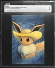 2023 CGC 9 Graded Pokemon Eevee Pokemon Center Exclusive Postcard