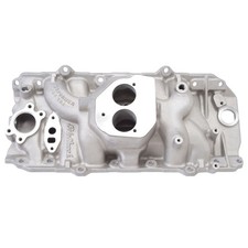 Edelbrock Intake Manifold 3764 Performer Dual Plane Satin For Chevy 454 Bbc
