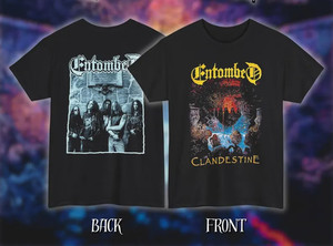 Entombed Clandestine Shirt | eBay