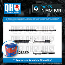 Boot Gas Strut QTS828359 Quinton Hazell Spring Lift Tailgate Rear 8731J3 Quality
