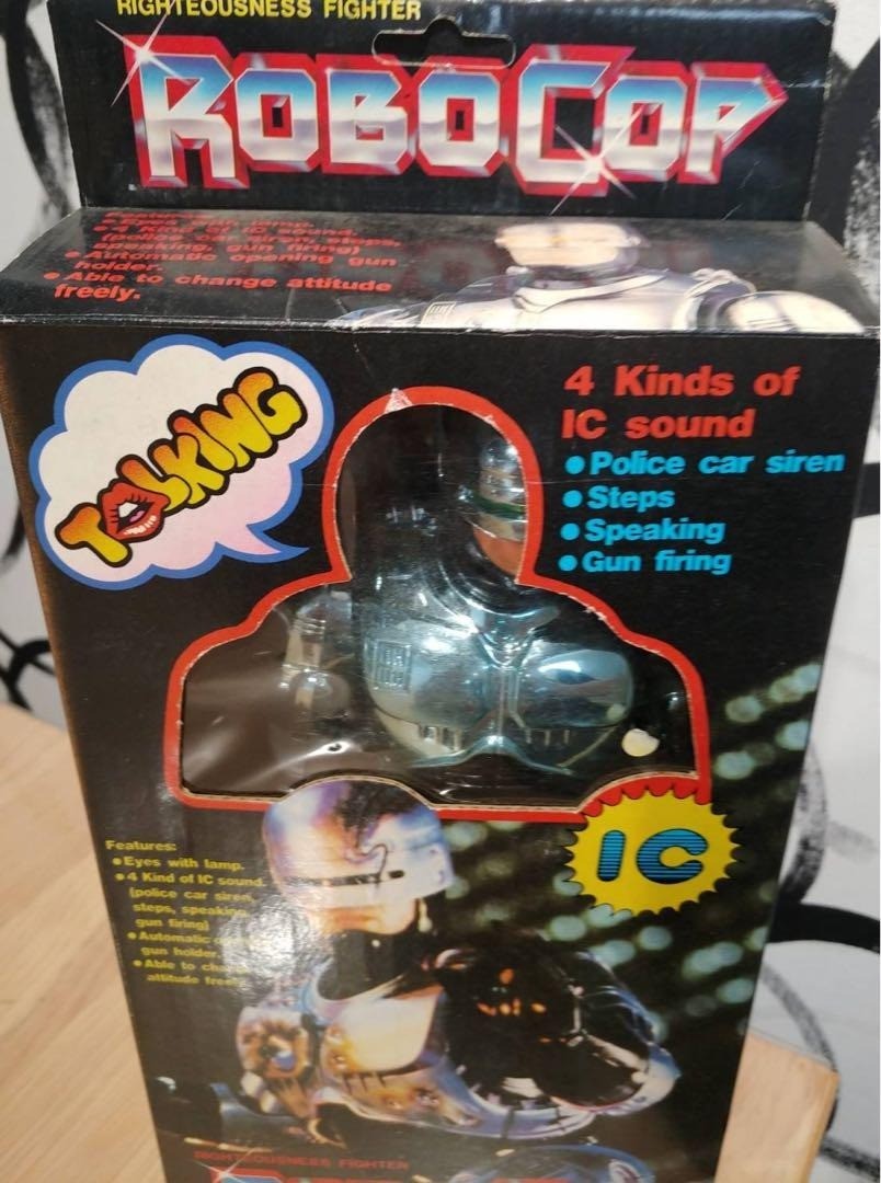 ロボコップ93年トーキング12インチアクション希少日本版未開封DEADSTOCK ロボコップ93年トーキング12インチアクション希少日本版未開封