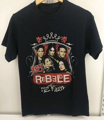 Soy Rebelde Tour 2023 TShirt Concert Rbd Size Small, Black 