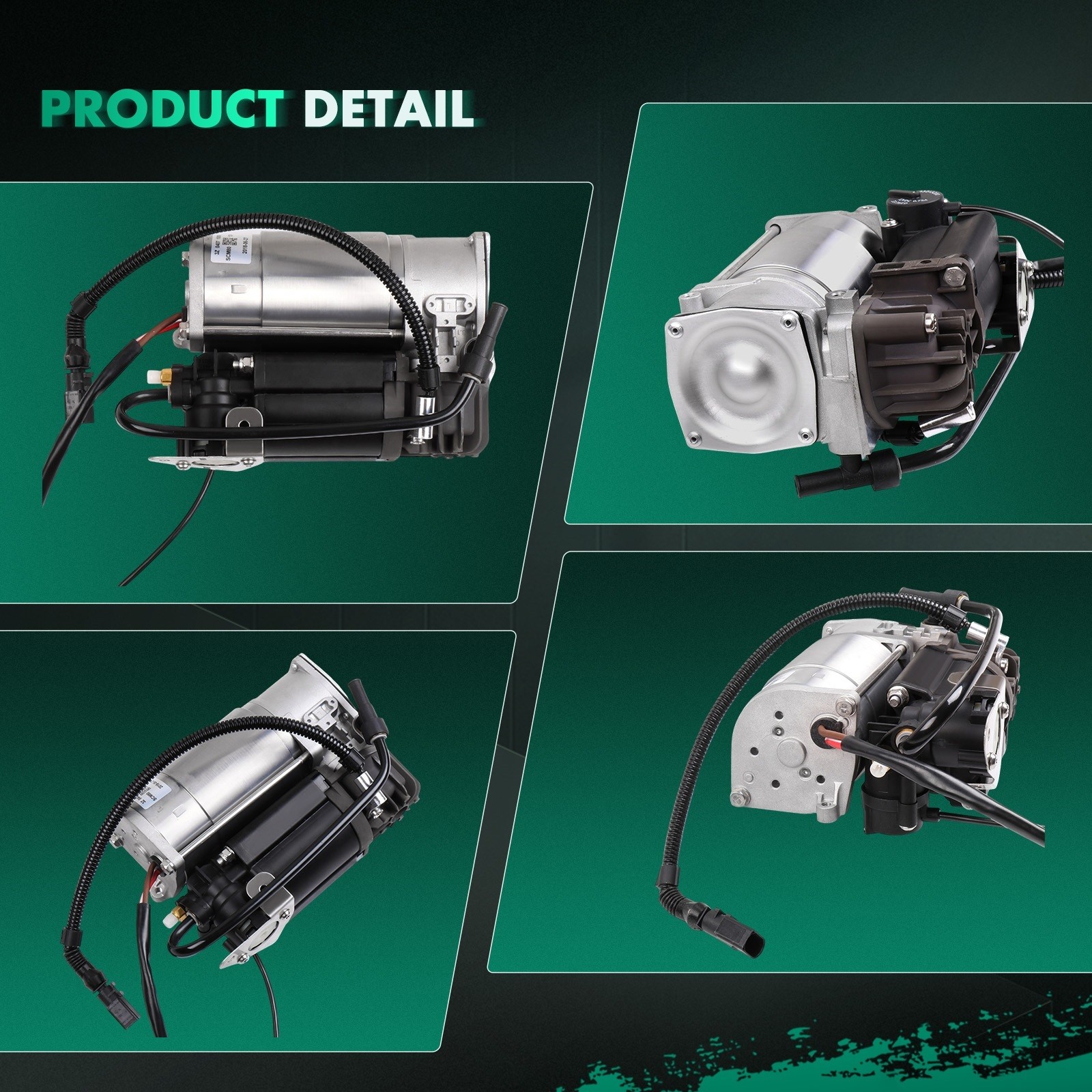 Air Suspension Compressor Pump For Bentley Continental GT GTC, Flying Spur